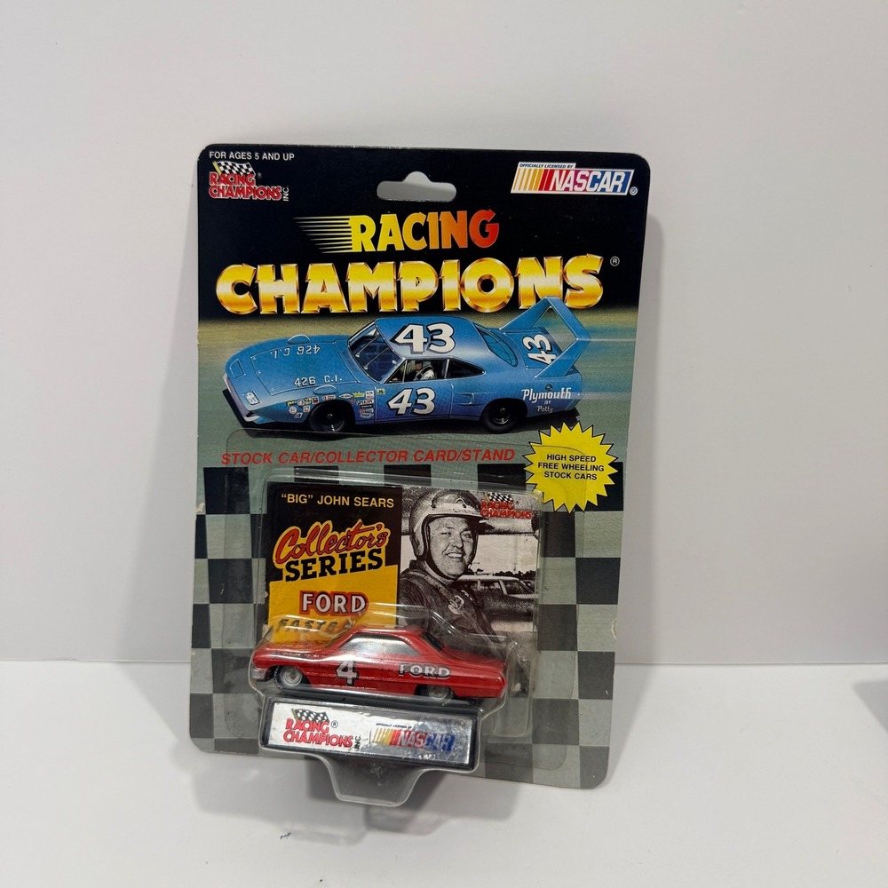 Racing Champions Diecast Car Red New John Sears Ford NASCAR 1:64 01156